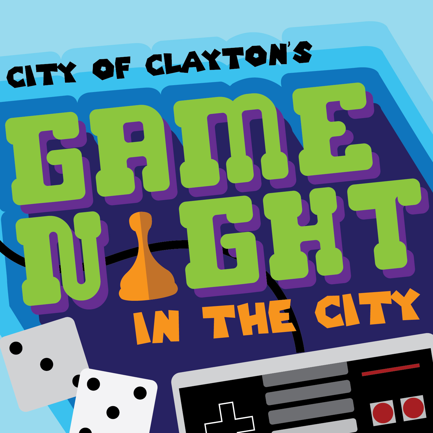 Game Night in the City logo