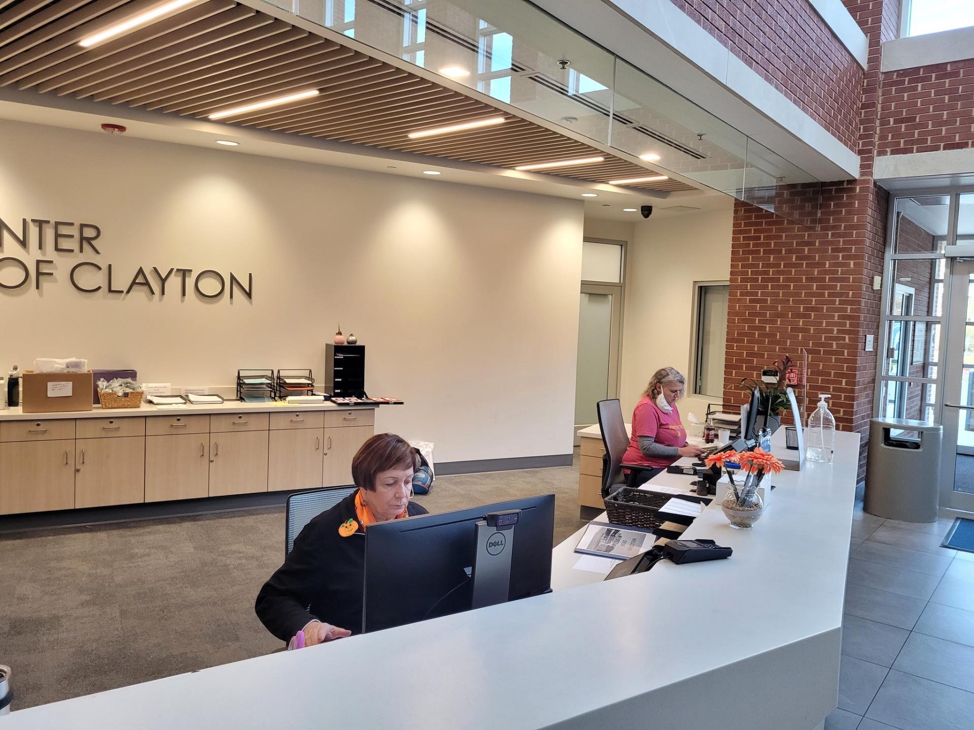 Center Front Desk Staff