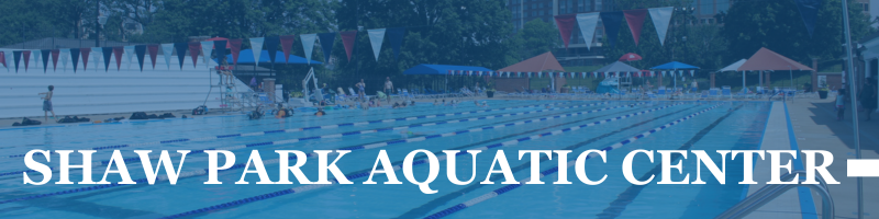 Shaw Park Aquatic Center Website Banner