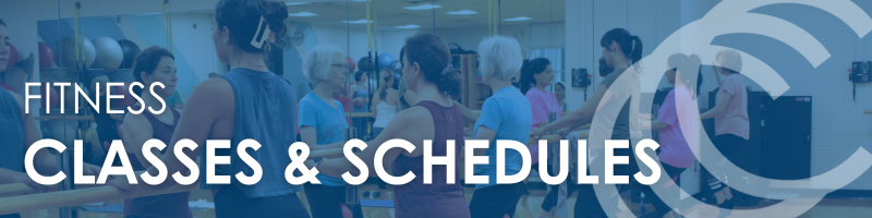 Fitness Classes and Schedules Website Banner