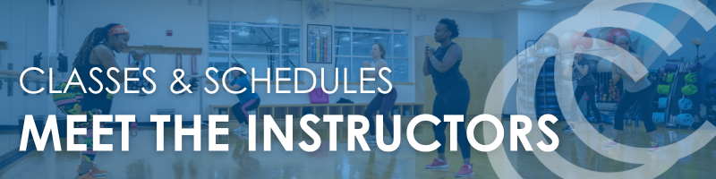 Fitness Classes Meet The Instructors Website Banner